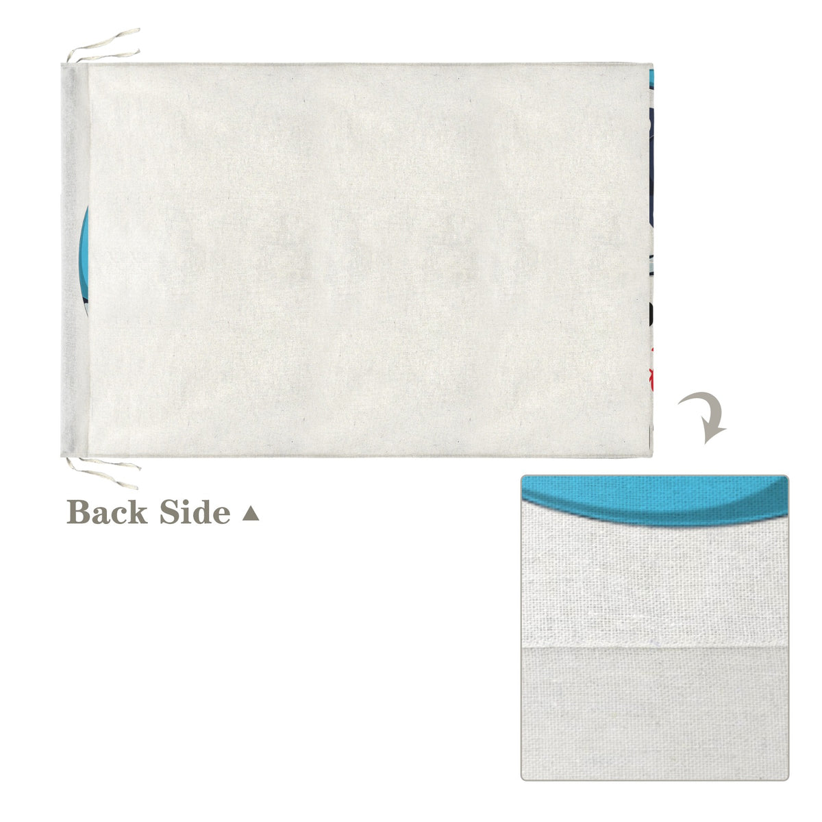 Custom House Flag — 48 × 72 in — supplier reference image