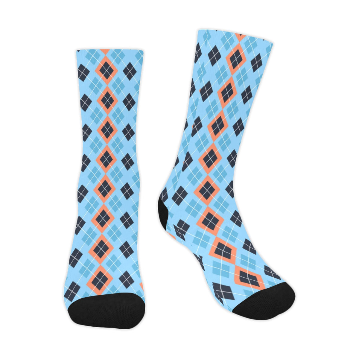 Custom Men's Polyester Socks — supplier reference image