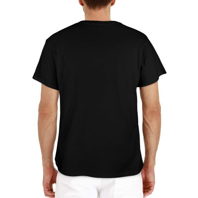Custom Men's Cotton T-Shirt — Front Print — supplier reference image