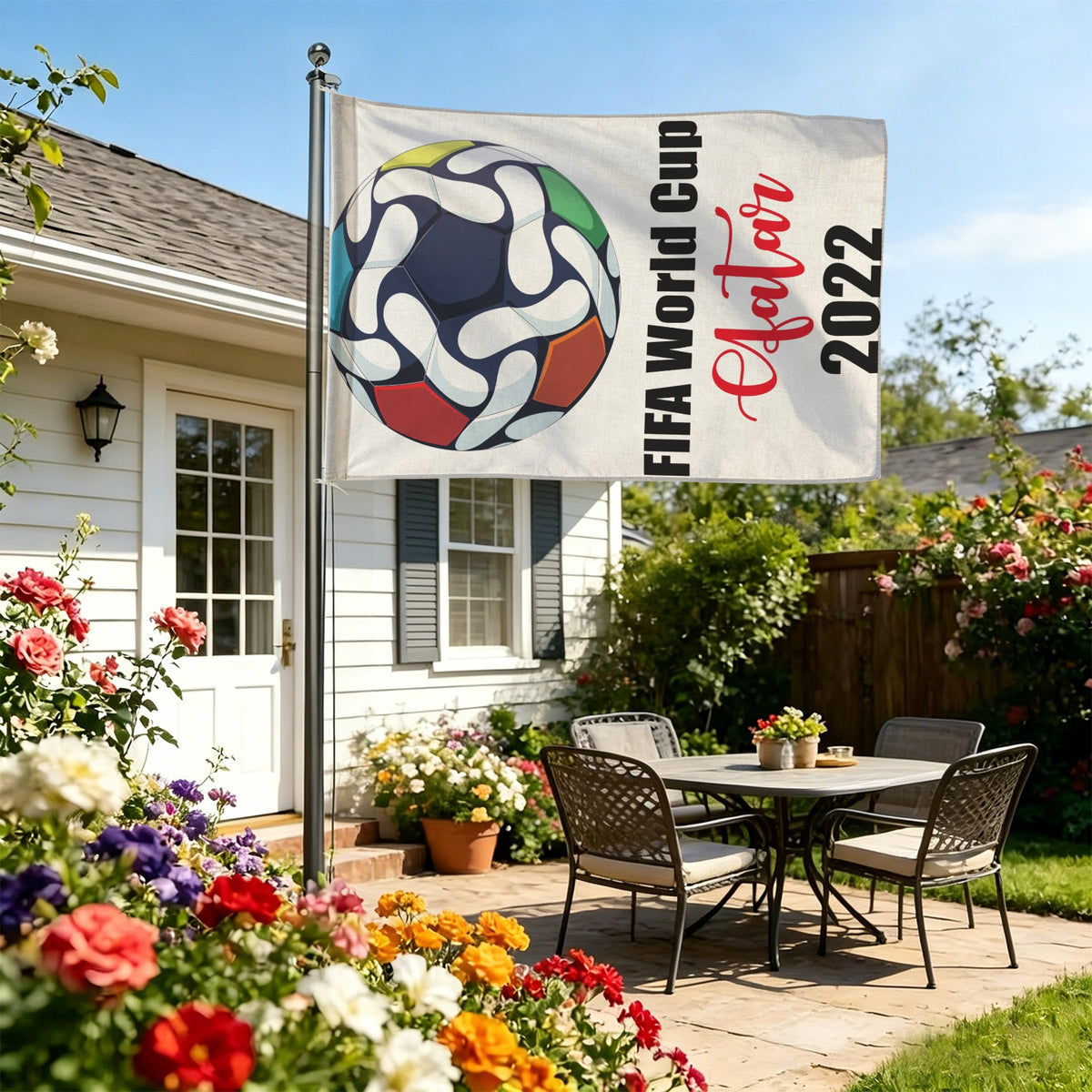 Custom House Flag — 48 × 72 in — supplier reference image