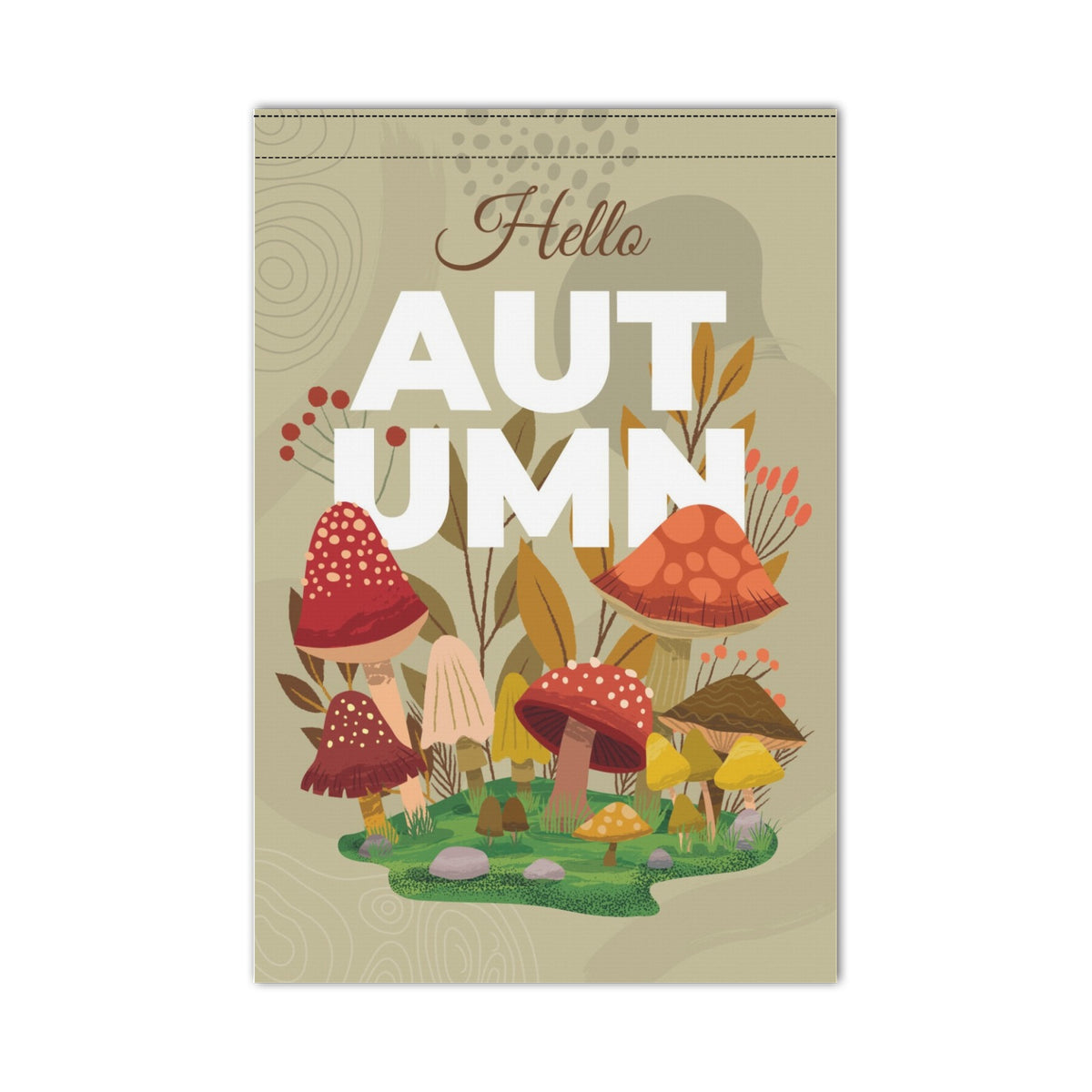 Custom Garden Flag — 12 × 18 in (Two Faces) — supplier reference image